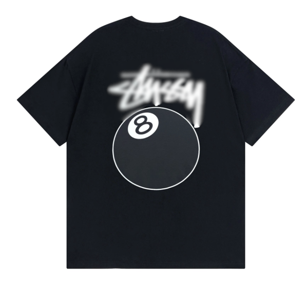 STY 8ball T-shirt BLACK