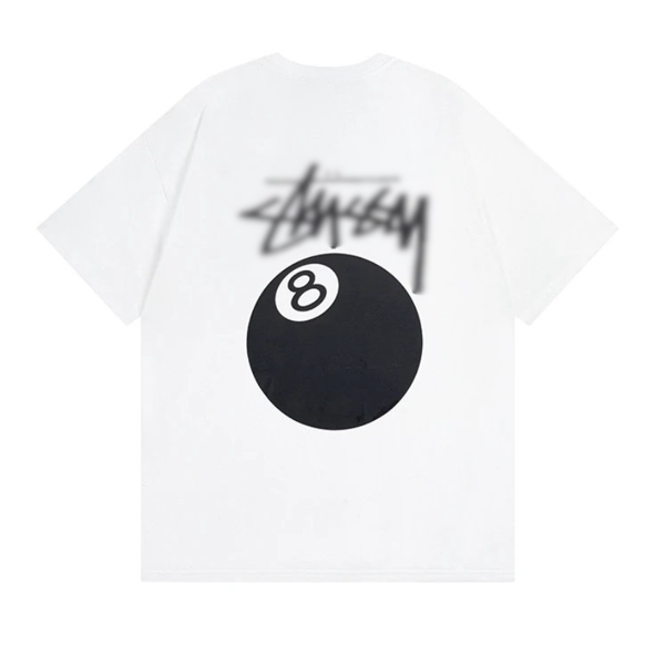 STY 8ball T-shirt WHITE