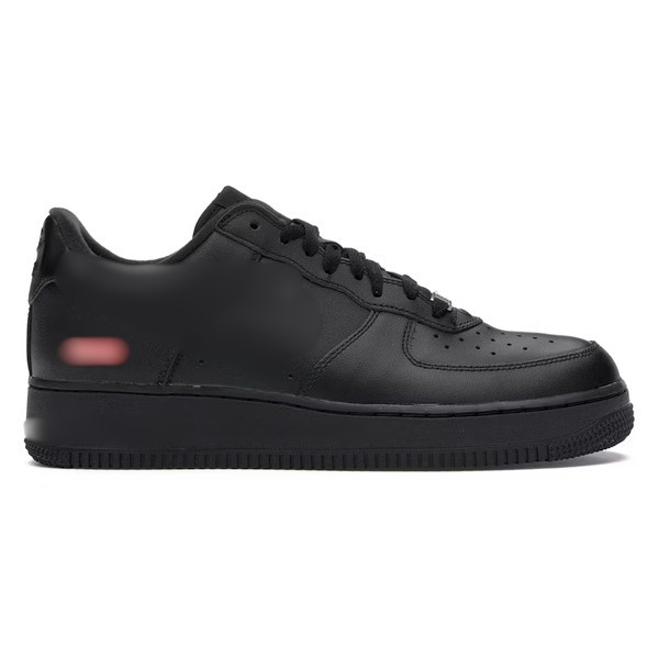 S AF1  BLACK
